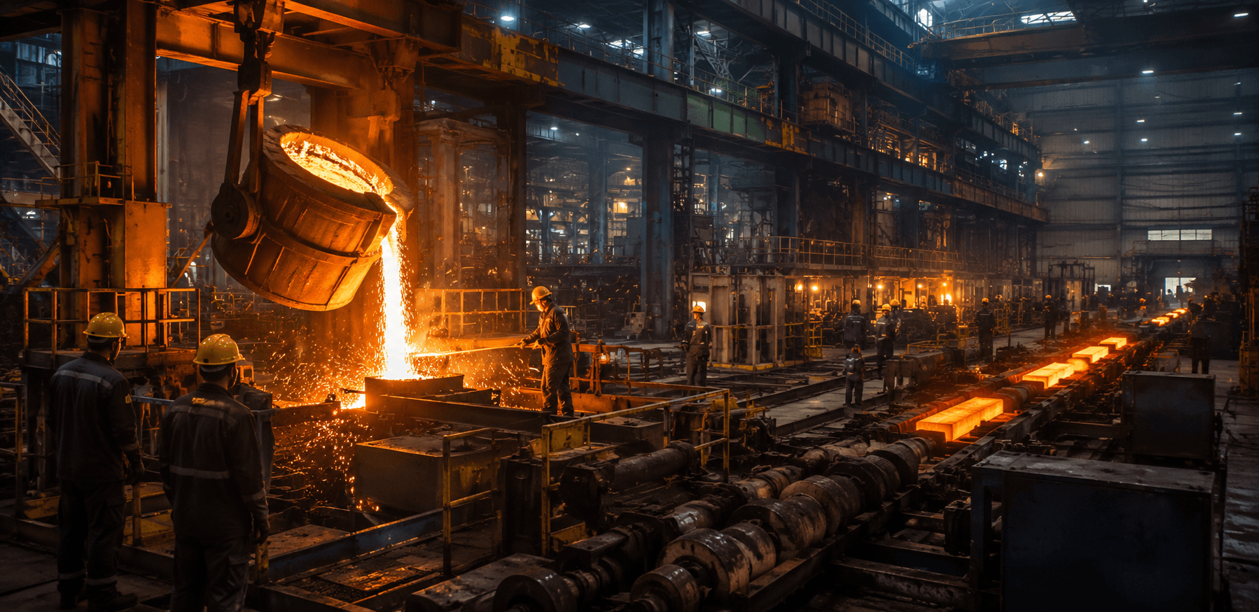 Steel Plants, Forging Industrial Strength - Aspect Caretain