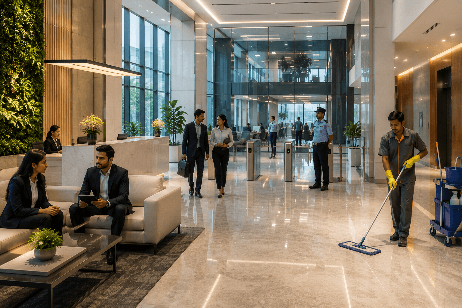 Commercial & Corporate Space - Caretain Sector Solutions