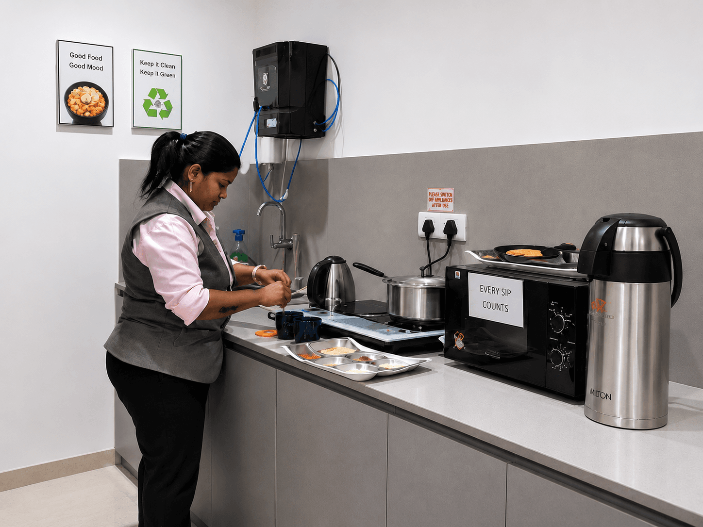 Aspect Caretain Corporate Pantry and Food Hospitality Staff