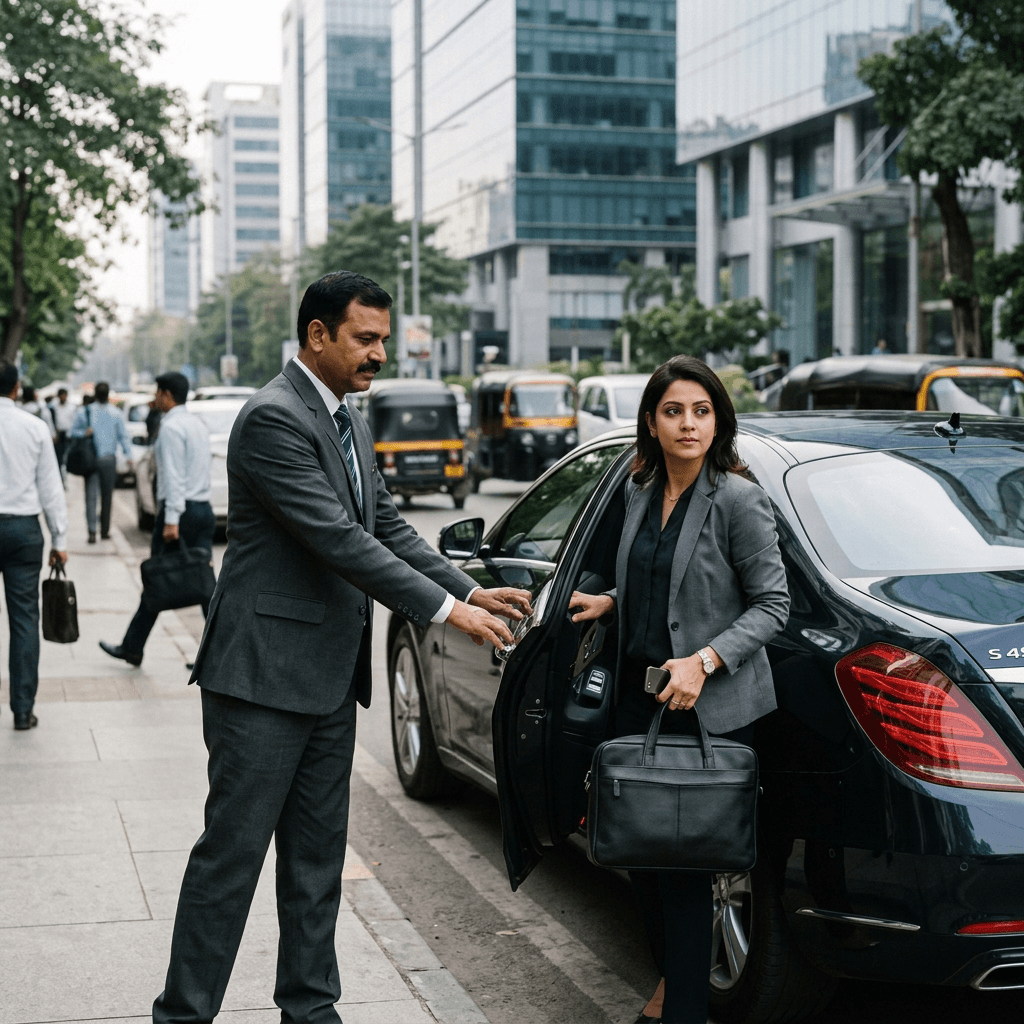Professional corporate chauffeur and fleet mobility